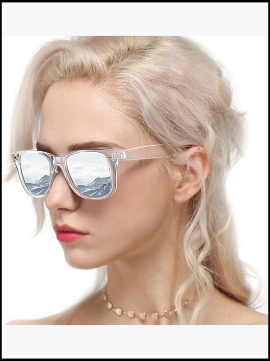 Classic Square Polarized Sunglasses UV Protection Driving